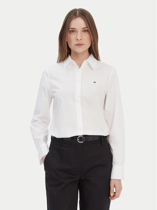 Zdjęcie produktu Tommy Hilfiger Koszula WW0WW43577 Biały Regular Fit