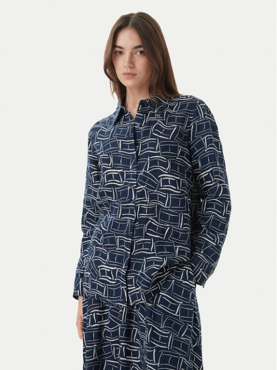 Zdjęcie produktu Tommy Hilfiger Koszula WW0WW44679 Granatowy Regular Fit