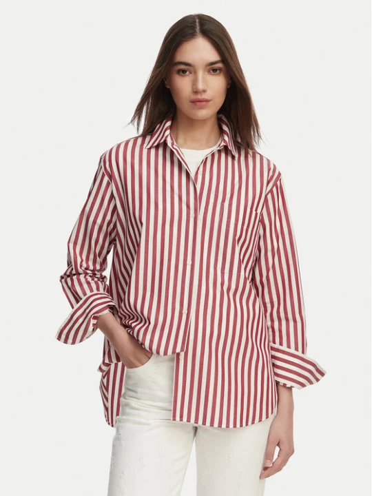 Zdjęcie produktu Tommy Hilfiger Koszula WW0WW45612 Czerwony jasny Regular Fit