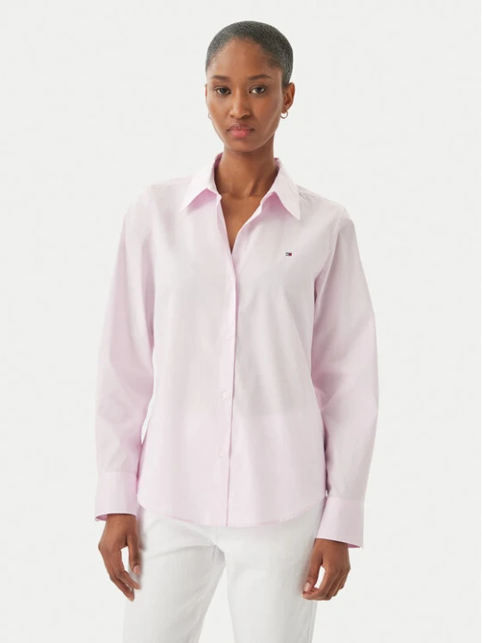 Zdjęcie produktu Tommy Hilfiger Koszula WW0WW47169 Różowy Regular Fit