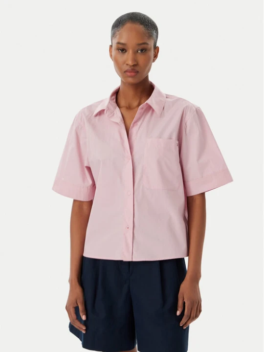 Zdjęcie produktu Tommy Hilfiger Koszula WW0WW48899 Różowy jasny Relaxed Fit