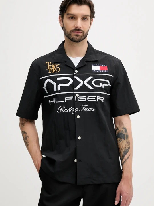 Zdjęcie produktu Tommy Hilfiger koszula x F1 THE MOVIE czarny