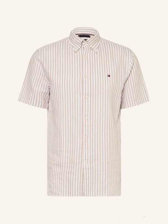 Zdjęcie produktu Tommy Hilfiger Koszula Z Krótkim Rękawem Regular Fit Z Lnem gelb