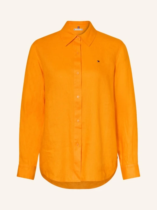 Zdjęcie produktu Tommy Hilfiger Koszula Z Lnu orange
