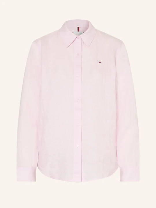 Zdjęcie produktu Tommy Hilfiger Koszula Z Lnu rosa JASNOFIOLETOWY
