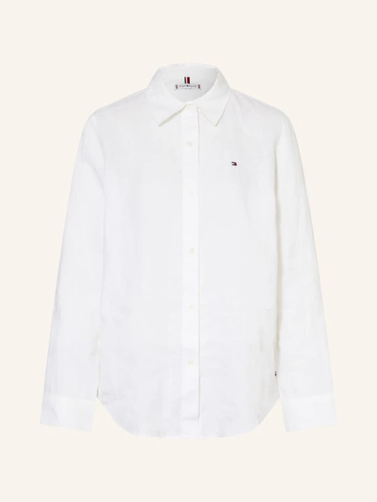 Zdjęcie produktu Tommy Hilfiger Koszula Z Lnu weiss BIAŁY