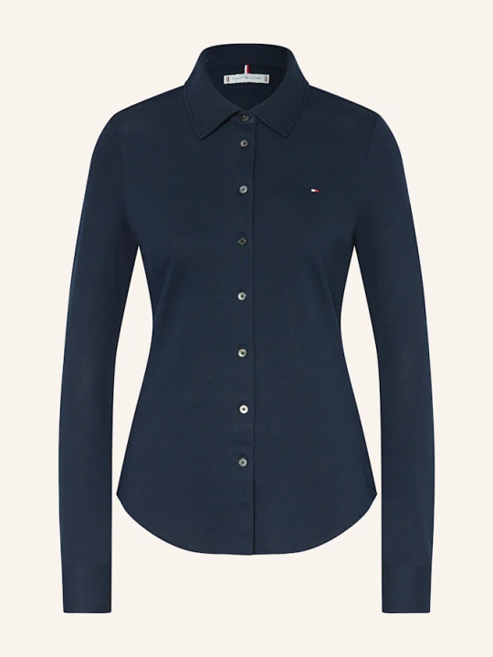 Zdjęcie produktu Tommy Hilfiger Koszula Z Piki blau GRANATOWY