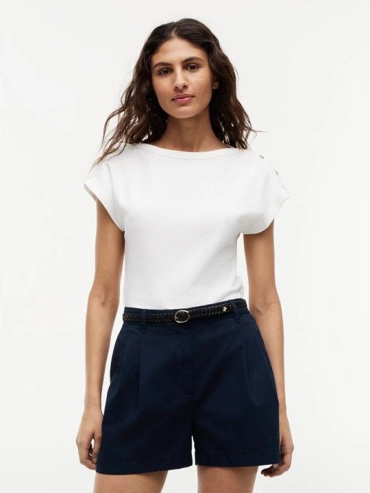 Zdjęcie produktu Tommy Hilfiger Koszulka Kobiety Bawełna biały