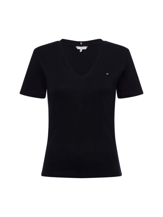 Zdjęcie produktu Tommy Hilfiger Koszulka Kobiety Bawełna niebieski
