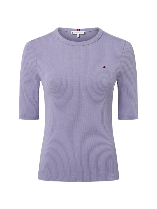 Zdjęcie produktu Tommy Hilfiger Koszulka Kobiety wiskoza lila