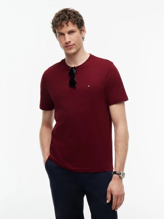 Zdjęcie produktu Tommy Hilfiger Koszulka Mężczyźni Bawełna czerwony