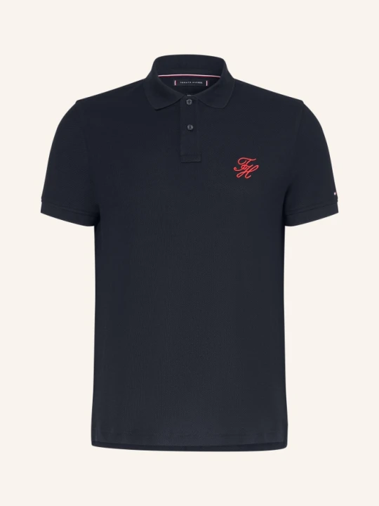 Zdjęcie produktu Tommy Hilfiger Koszulka Polo Piqué O Kroju Regular Fit blau GRANATOWY