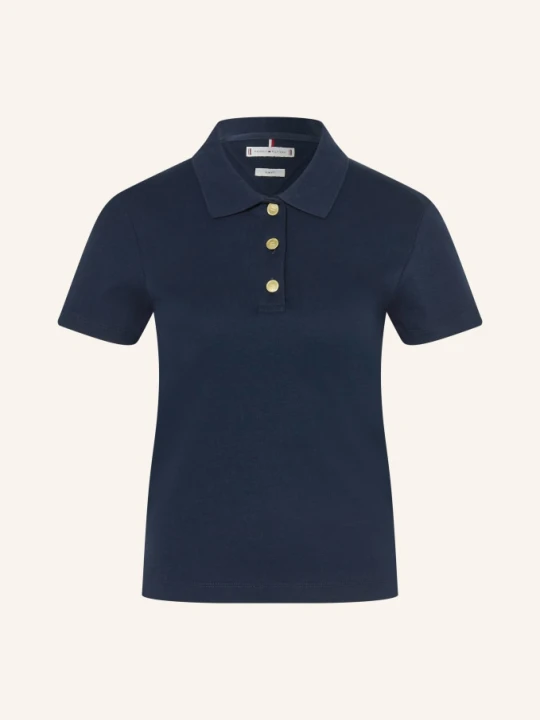 Zdjęcie produktu Tommy Hilfiger Koszulka Polo Z Dżerseju blau GRANATOWY