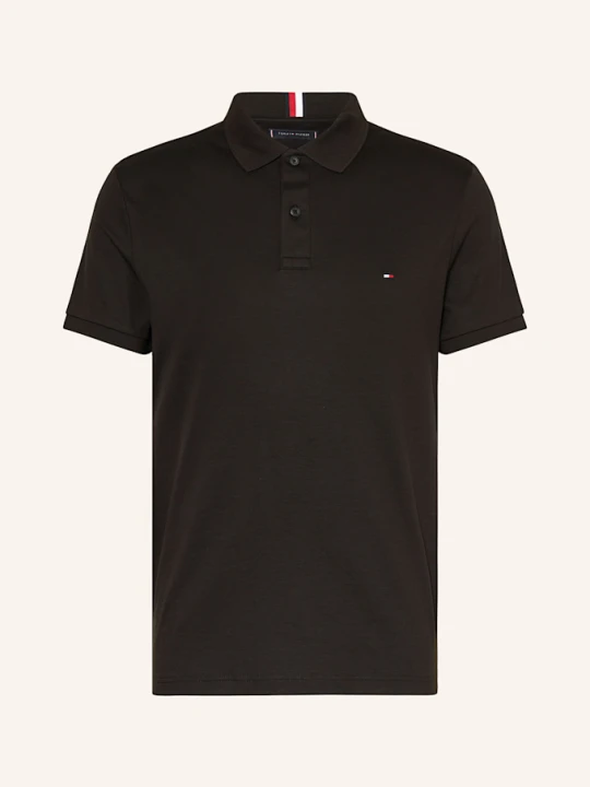 Zdjęcie produktu Tommy Hilfiger Koszulka Polo Z Dżerseju Regular Fit schwarz CZARNY