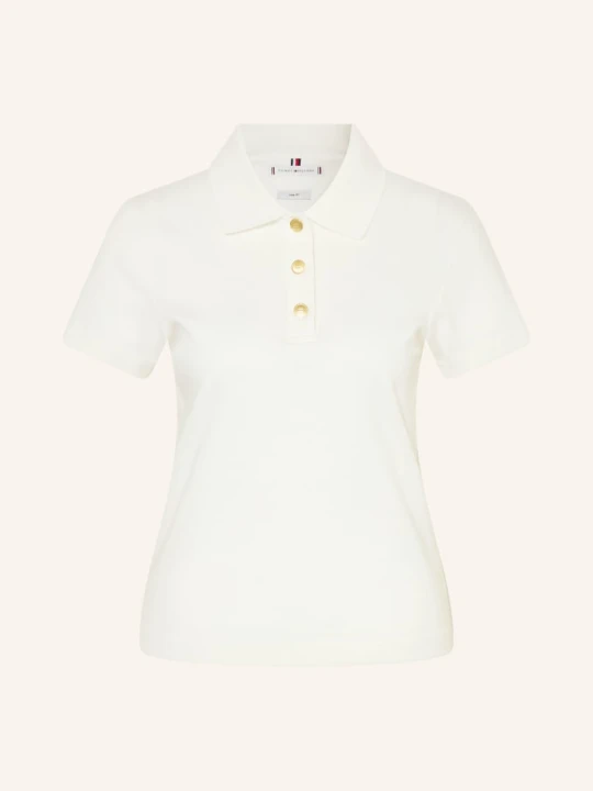 Zdjęcie produktu Tommy Hilfiger Koszulka Polo Z Dżerseju weiss KREMOWY