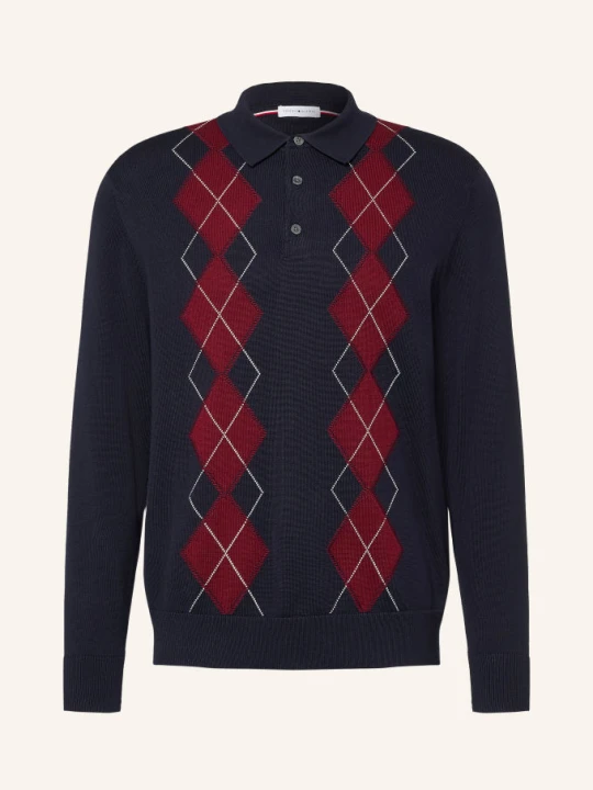 Zdjęcie produktu Tommy Hilfiger Koszulka Polo Z Dzianiny blau