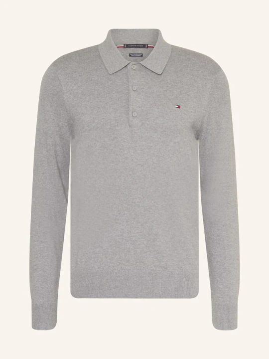 Zdjęcie produktu Tommy Hilfiger Koszulka Polo Z Dzianiny grau SZARY