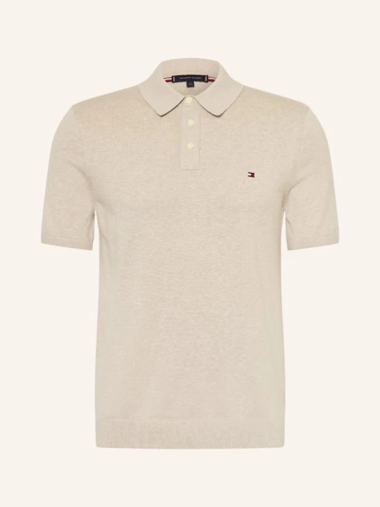 Zdjęcie produktu Tommy Hilfiger Koszulka Polo Z Dzianiny grau BEŻOWY