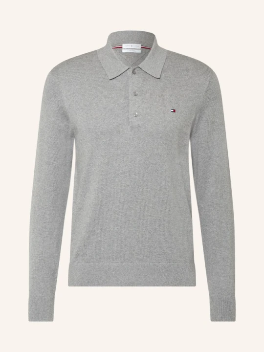 Zdjęcie produktu Tommy Hilfiger Koszulka Polo Z Dzianiny grau SZARY