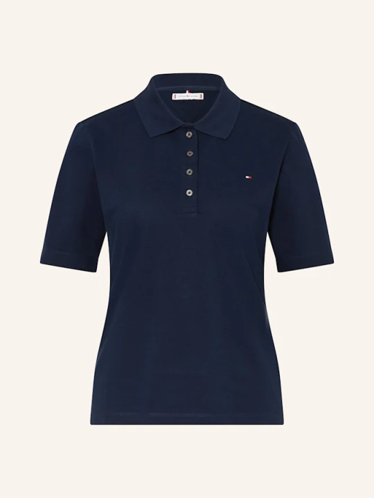 Zdjęcie produktu Tommy Hilfiger Koszulka Polo Z Piki blau GRANATOWY