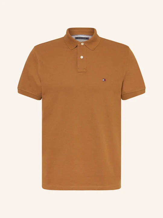 Zdjęcie produktu Tommy Hilfiger Koszulka Polo Z Piki Regular Fit braun KONIAKOWY