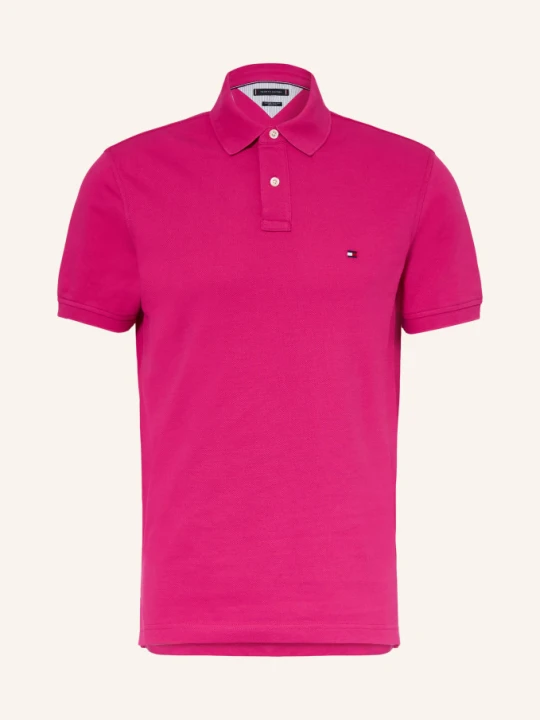 Zdjęcie produktu Tommy Hilfiger Koszulka Polo Z Piki Regular Fit rot FUKSJA