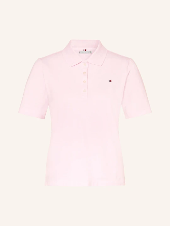 Zdjęcie produktu Tommy Hilfiger Koszulka Polo Z Piki rosa JASNORÓŻOWY