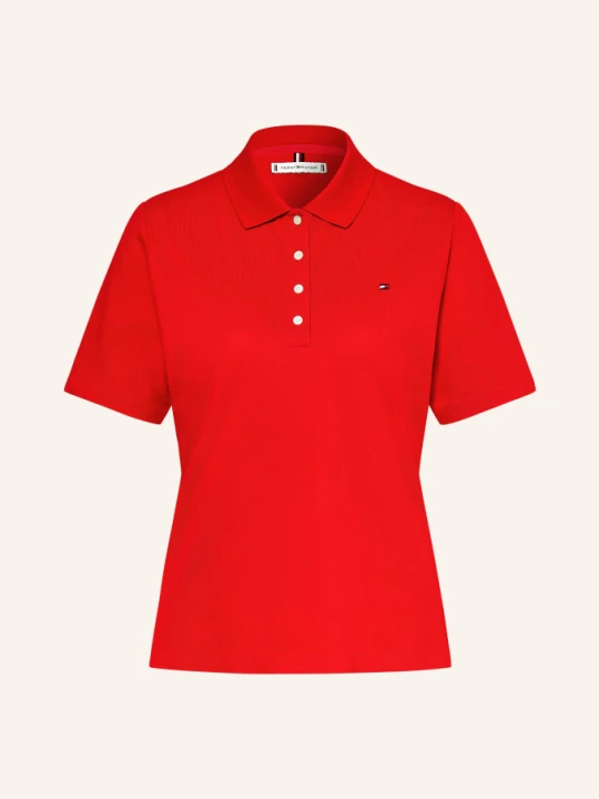 Zdjęcie produktu Tommy Hilfiger Koszulka Polo Z Piki rot CZERWONY