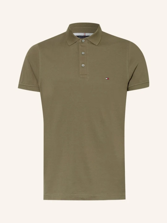 Zdjęcie produktu Tommy Hilfiger Koszulka Polo Z Piki Slim Fit gruen OLIWKOWY