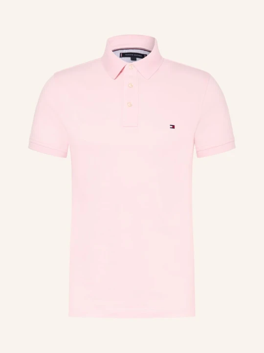 Zdjęcie produktu Tommy Hilfiger Koszulka Polo Z Piki Slim Fit pink