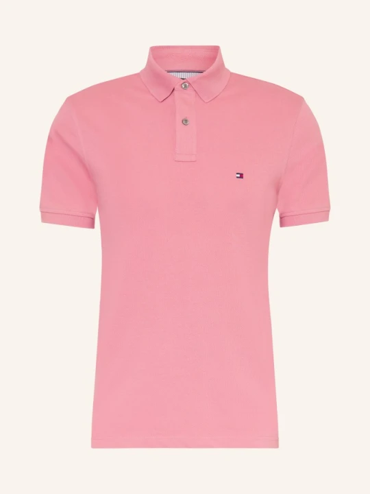 Zdjęcie produktu Tommy Hilfiger Koszulka Polo Z Piki Slim Fit rosa RÓŻOWY