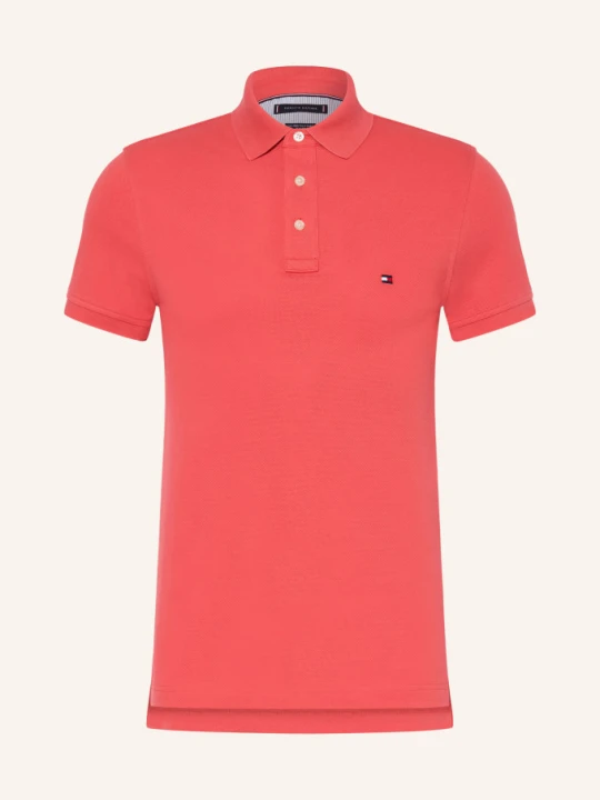 Zdjęcie produktu Tommy Hilfiger Koszulka Polo Z Piki Slim Fit rot JASNOCZERWONY