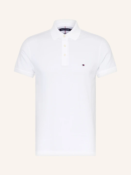 Zdjęcie produktu Tommy Hilfiger Koszulka Polo Z Piki Slim Fit weiss BIAŁY
