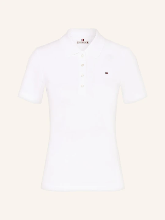 Zdjęcie produktu Tommy Hilfiger Koszulka Polo Z Piki weiss BIAŁY