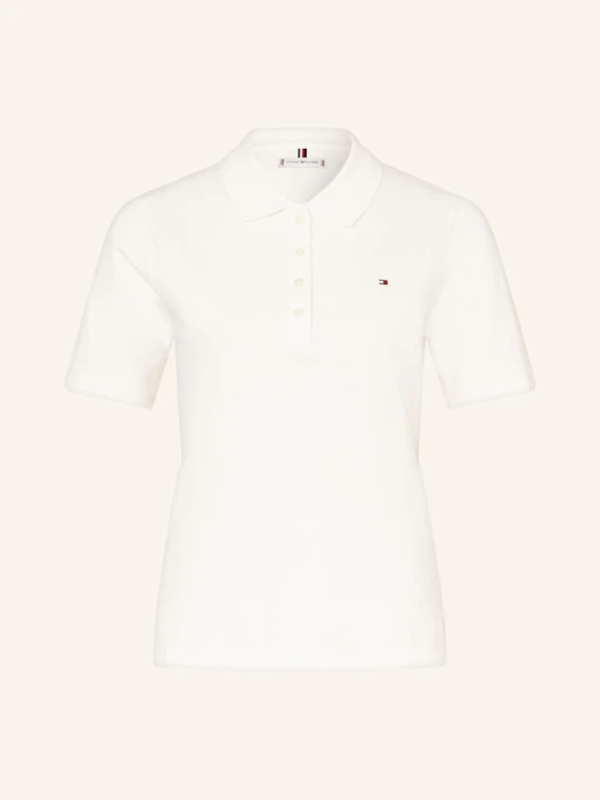 Zdjęcie produktu Tommy Hilfiger Koszulka Polo Z Piki weiss ECRU