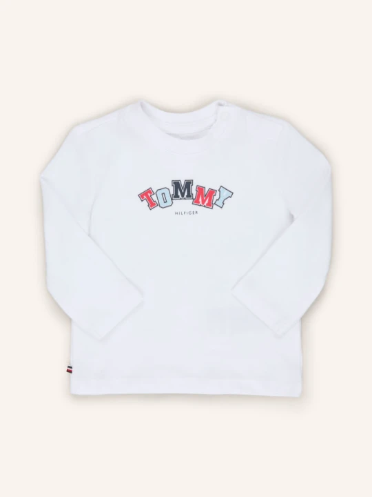 Zdjęcie produktu Tommy Hilfiger Koszulka Z Długim Rękawem weiss BIAŁY