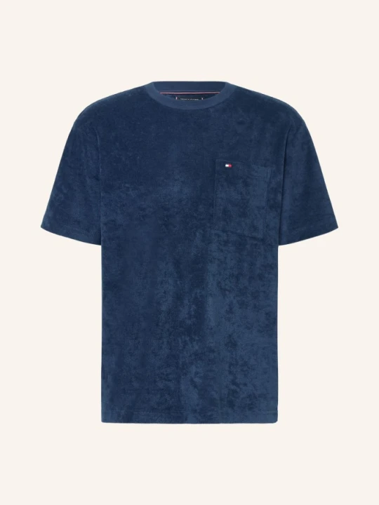 Zdjęcie produktu Tommy Hilfiger Koszulka Z Frotte blau GRANATOWY