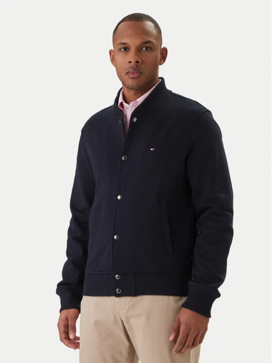 Zdjęcie produktu Tommy Hilfiger Kurtka bomber Essential MW0MW42470 Granatowy Regular Fit