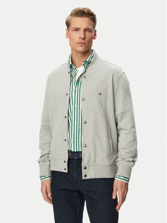 Zdjęcie produktu Tommy Hilfiger Kurtka bomber Essential MW0MW42470 Szary Regular Fit