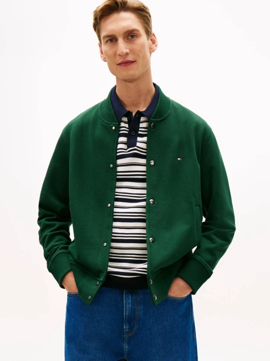 Zdjęcie produktu Tommy Hilfiger Kurtka bomber Essential | Regular Fit butelkowa zieleń