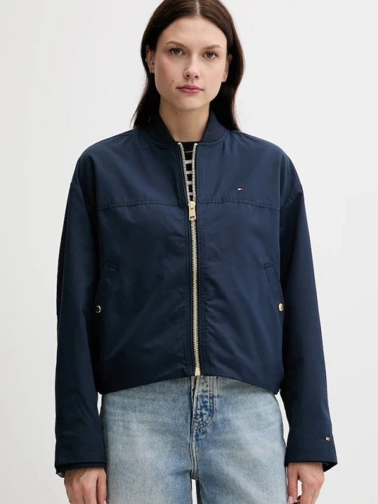 Zdjęcie produktu Tommy Hilfiger kurtka bomber granatowy
