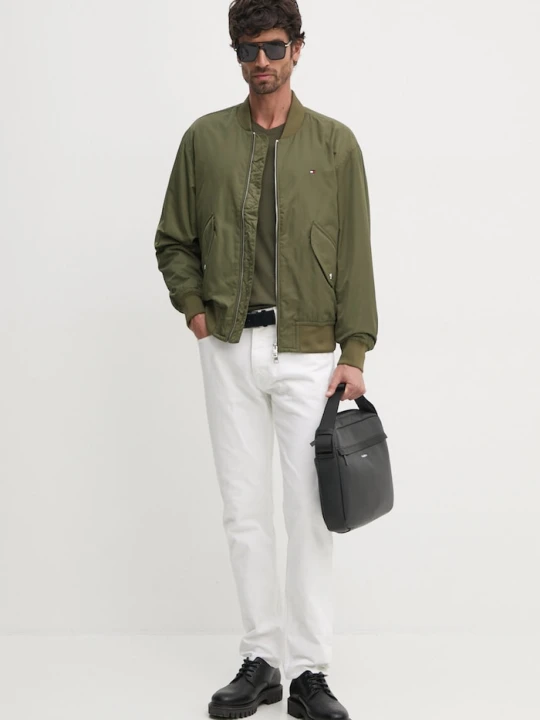 Zdjęcie produktu Tommy Hilfiger kurtka bomber zielony