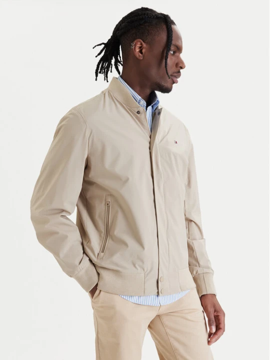 Zdjęcie produktu Tommy Hilfiger Kurtka bomber MW0MW36665 Beżowy Regular Fit