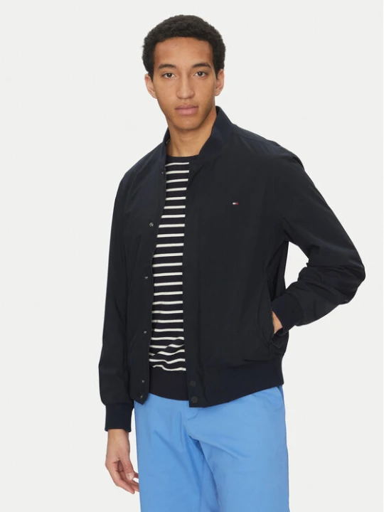 Zdjęcie produktu Tommy Hilfiger Kurtka bomber MW0MW36665 Granatowy Regular Fit