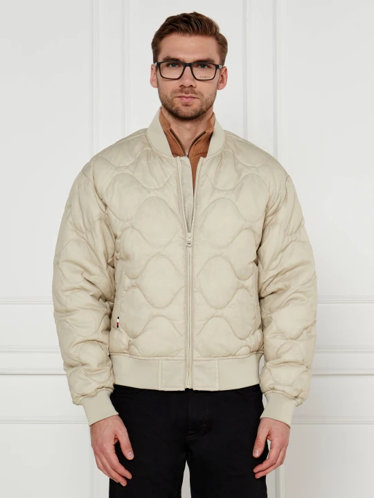 Zdjęcie produktu Tommy Hilfiger Kurtka bomber ONION | Regular Fit beżowy
