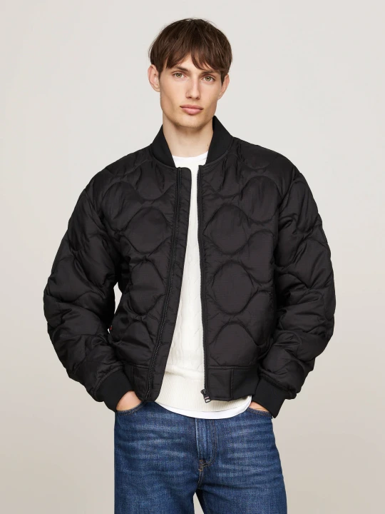 Zdjęcie produktu Tommy Hilfiger Kurtka bomber ONION | Regular Fit czarny