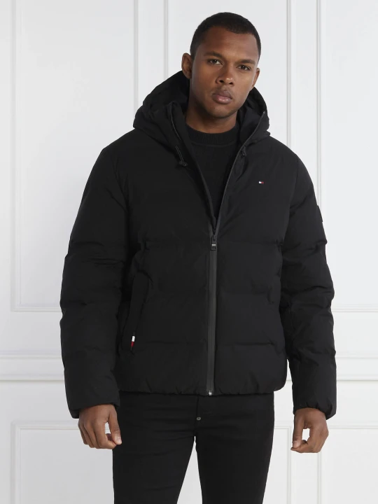 Zdjęcie produktu Tommy Hilfiger Kurtka CL MOTION HOODED | Regular Fit czarny