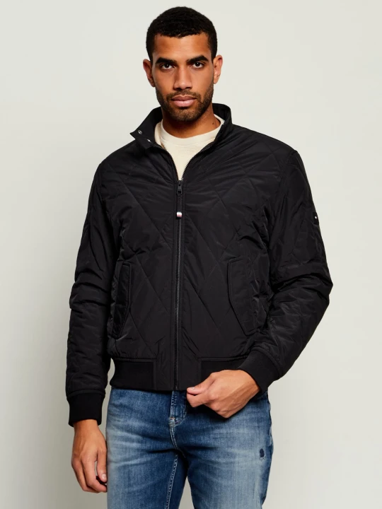 Zdjęcie produktu Tommy Hilfiger Kurtka Harrington | Regular Fit czarny