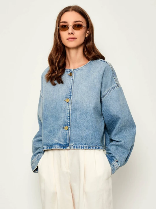 Zdjęcie produktu Tommy Hilfiger Kurtka jeansowa DNM LEX | Regular Fit błękitny
