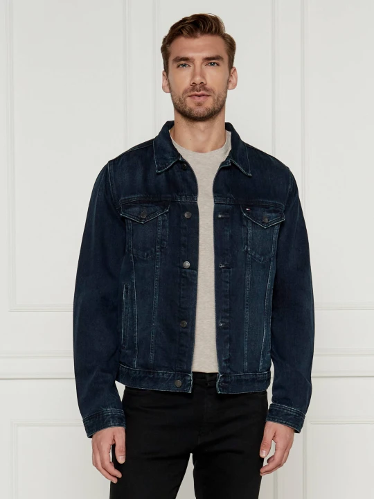 Zdjęcie produktu Tommy Hilfiger Kurtka jeansowa | Regular Fit granatowy